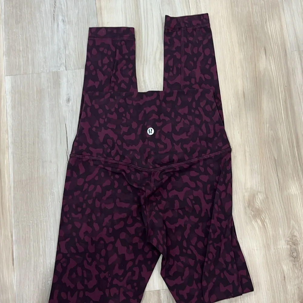 Lululemon Align 28" High-Rise Yoga Pants Size 2 Dark Adobe Multi Camo Print - Picture 8 of 8